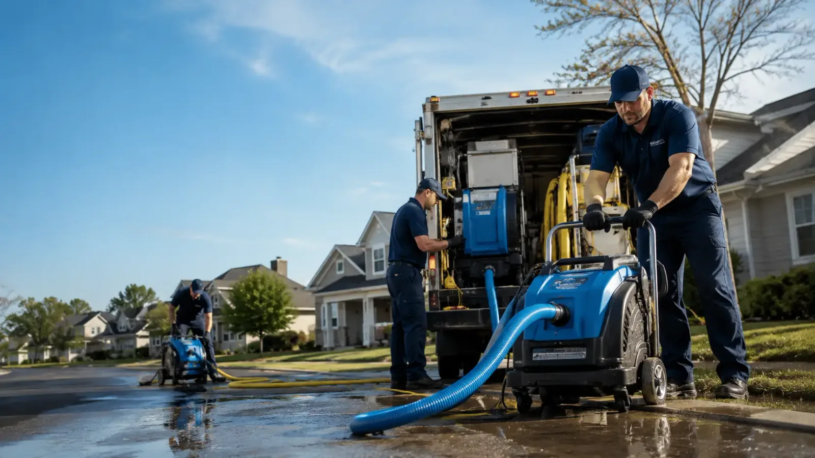 Flood Damage Cleanup in Chandlers Valley, PA